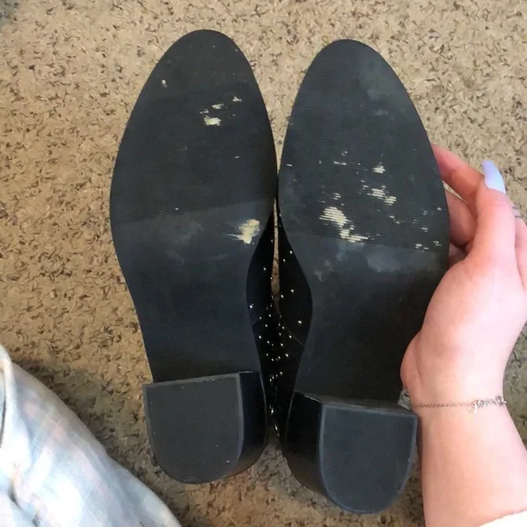 Black Grommet Boots - Picture 5 of 6